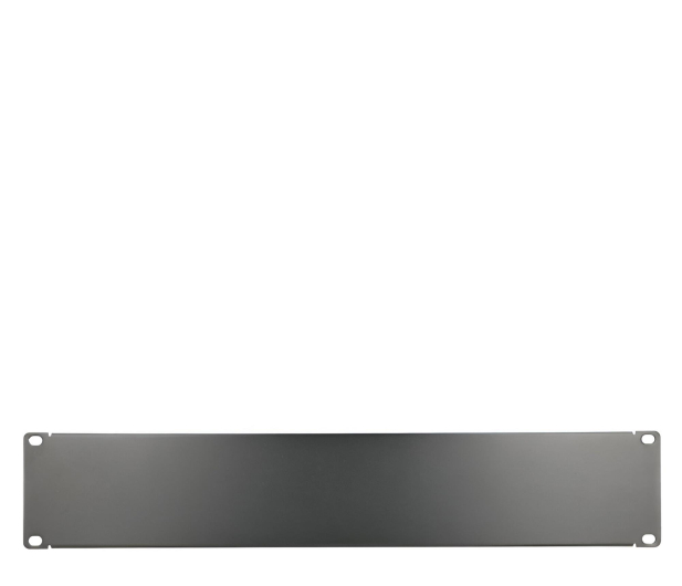 ExtraLink  Panel zaślepiający 2U (czarna) - 1323205 - zdjęcie 3